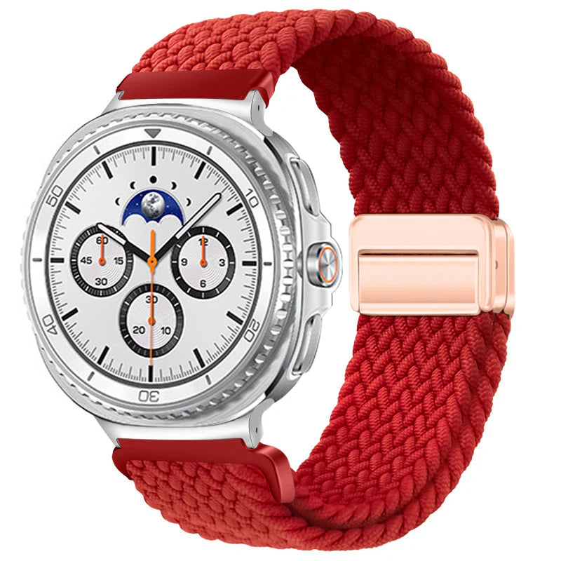Magnetic buckle strap for Samsung Galaxy Watch Ultra/ Classic 4 /5 /Pro/6 / 7/8 Classic