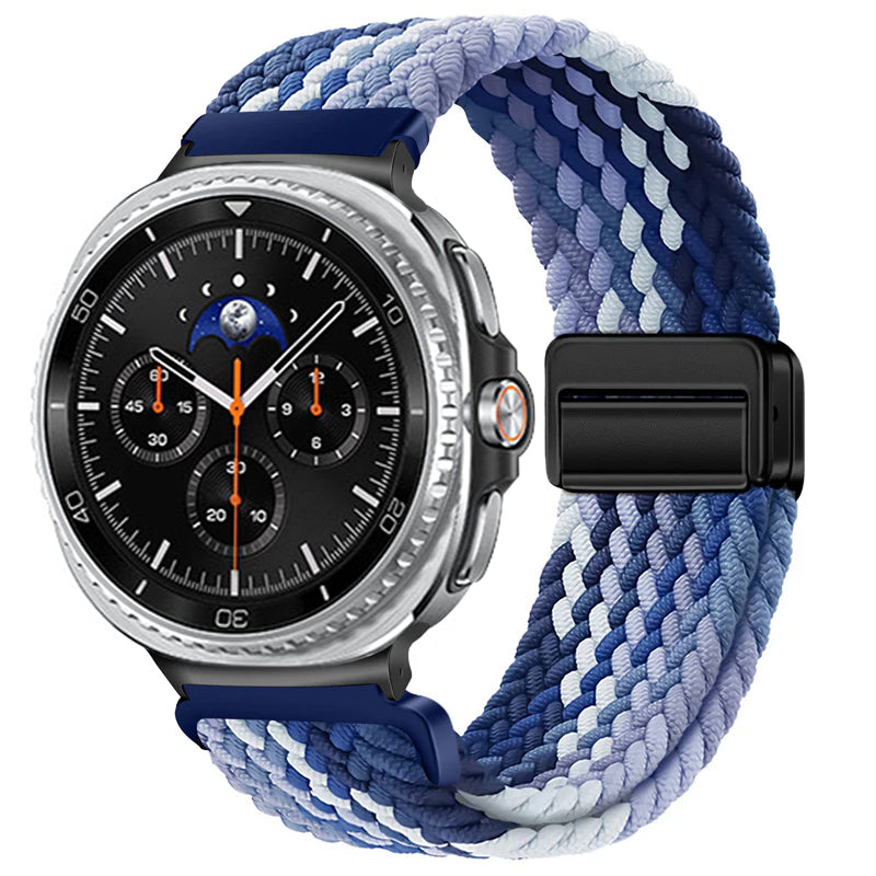 Magnetic buckle strap for Samsung Galaxy Watch Ultra/ Classic 4 /5 /Pro/6 / 7/8 Classic