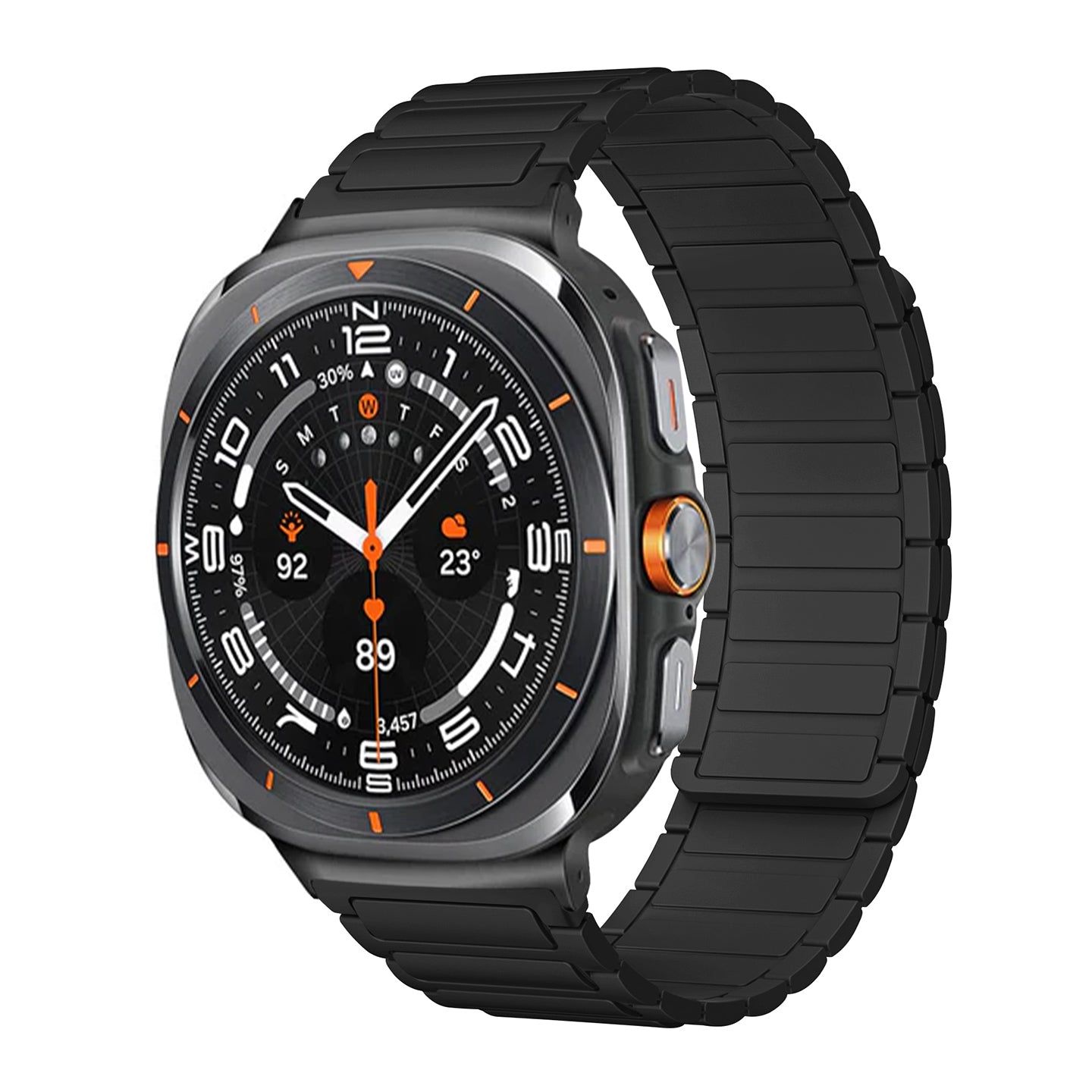 Sports Silicone Magnetic Band For Samsung Galaxy Watch/ Ultra/7/6/5/4