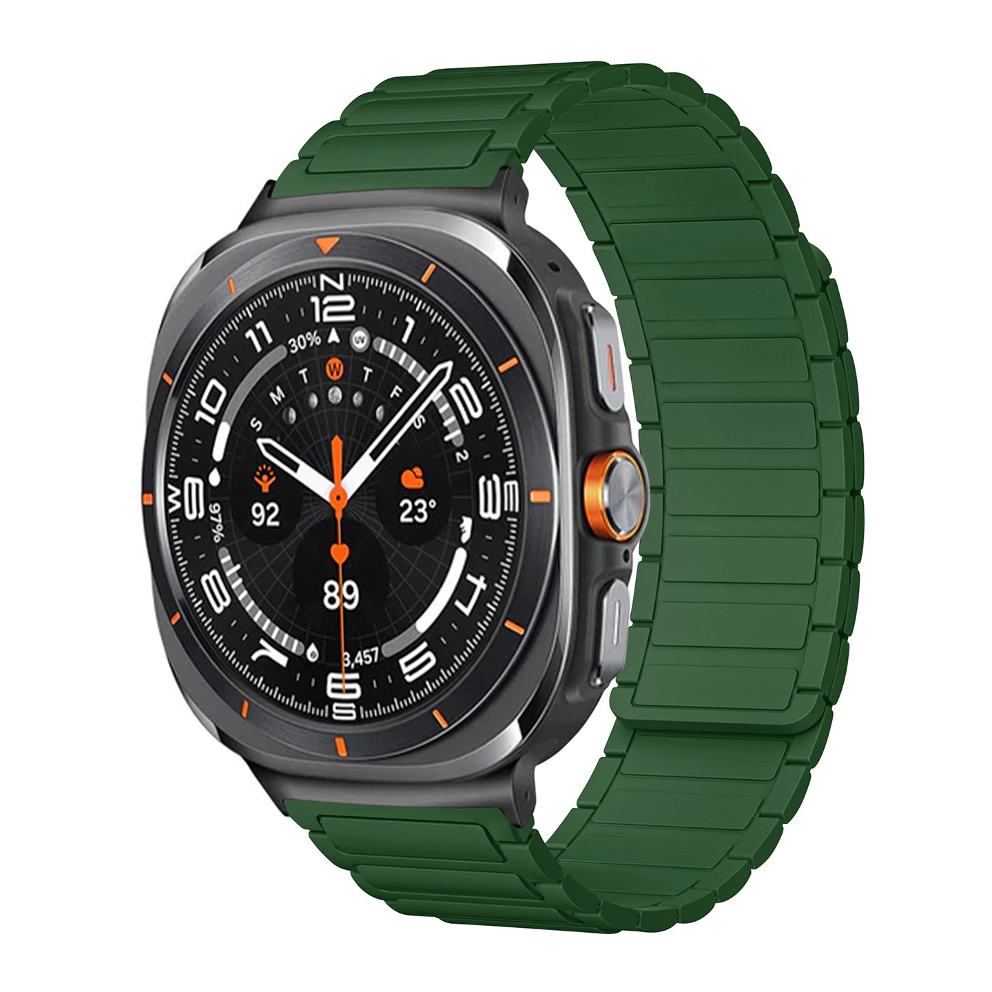 Sports Silicone Magnetic Band For Samsung Galaxy Watch/ Ultra/7/6/5/4