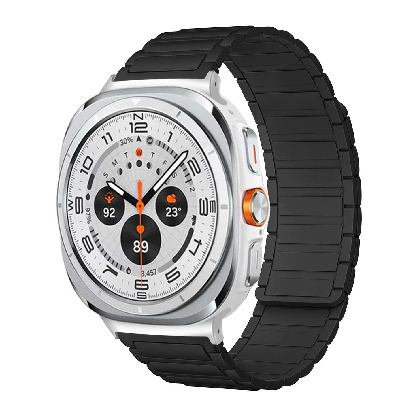 Sports Silicone Magnetic Band For Samsung Galaxy Watch/ Ultra/7/6/5/4