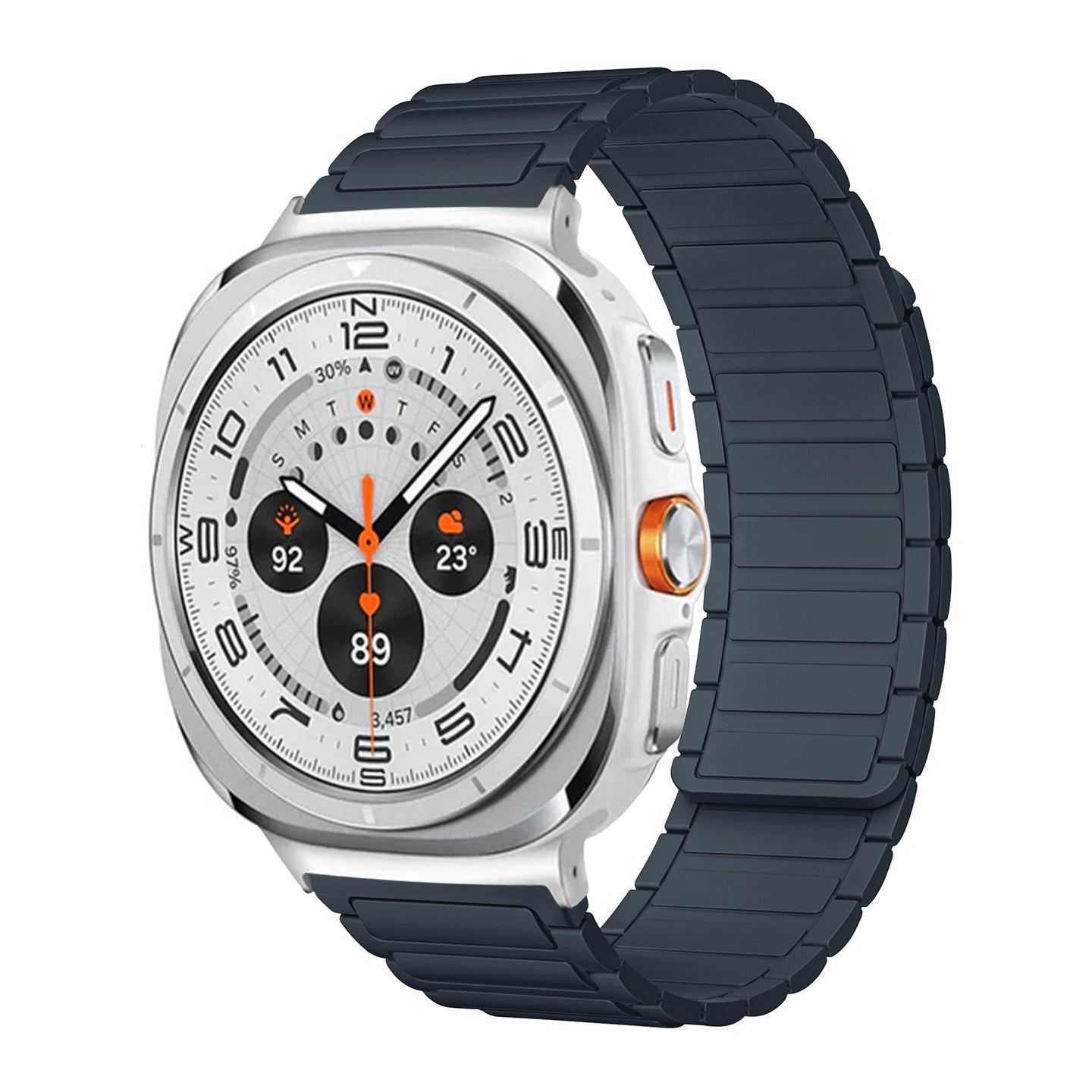 Sports Silicone Magnetic Band For Samsung Galaxy Watch/ Ultra/7/6/5/4