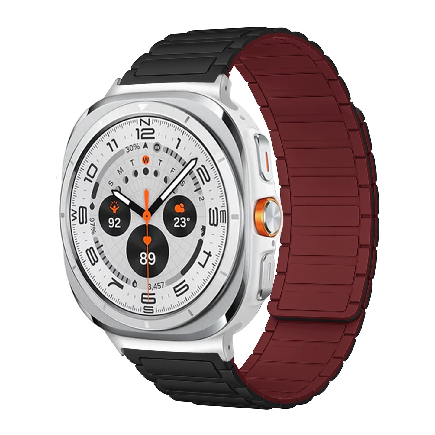 Sports Silicone Magnetic Band For Samsung Galaxy Watch/ Ultra/7/6/5/4