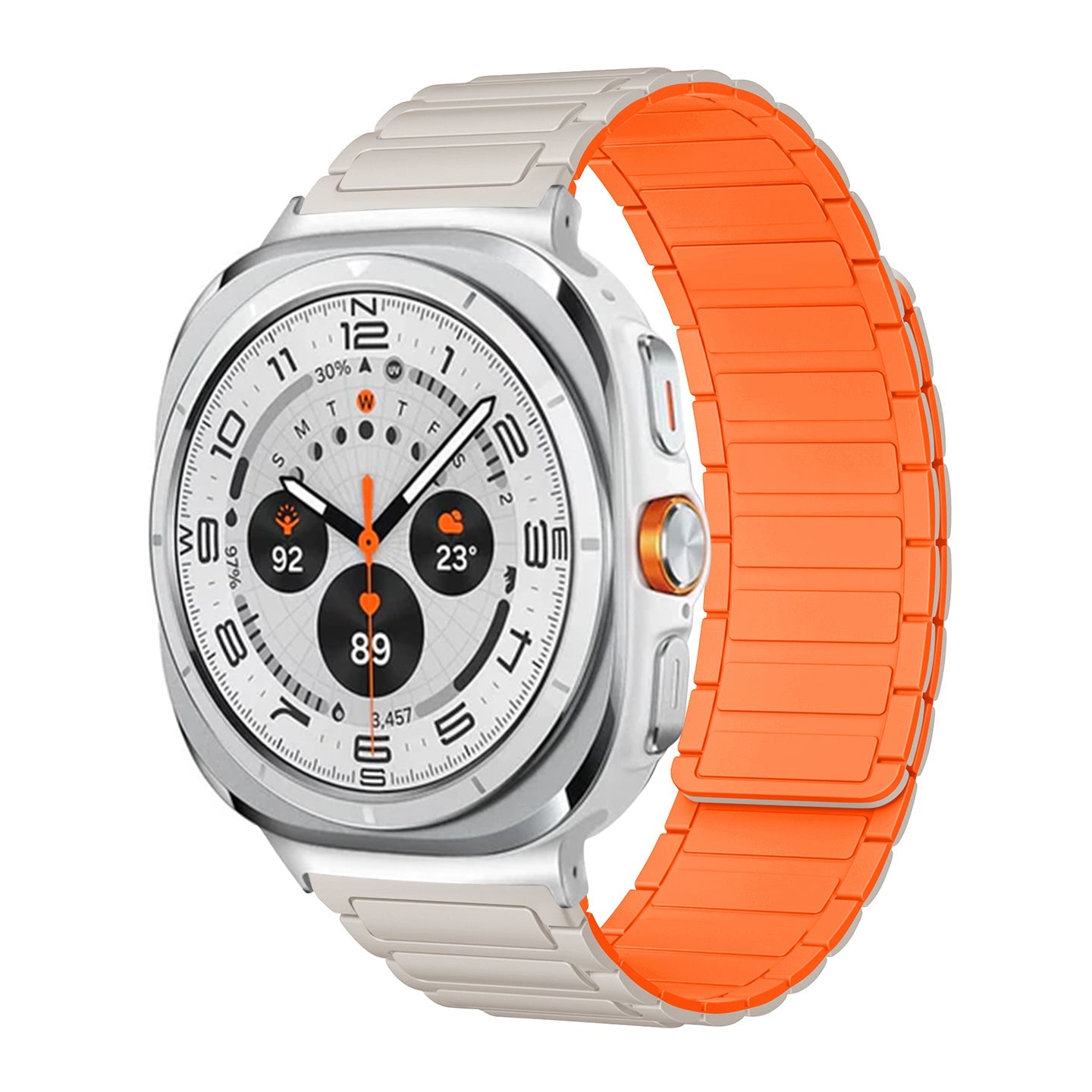 Sports Silicone Magnetic Band For Samsung Galaxy Watch/ Ultra/7/6/5/4