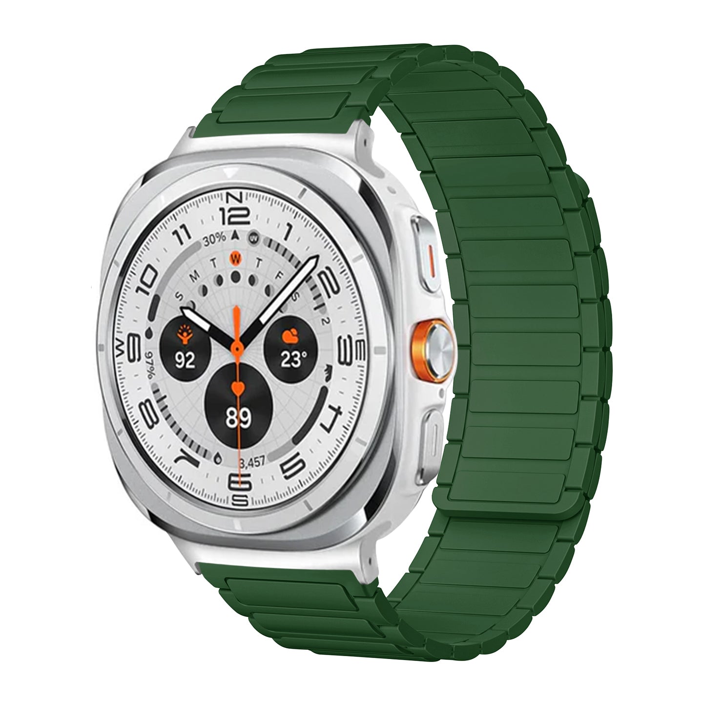 Sports Silicone Magnetic Band For Samsung Galaxy Watch/ Ultra/7/6/5/4