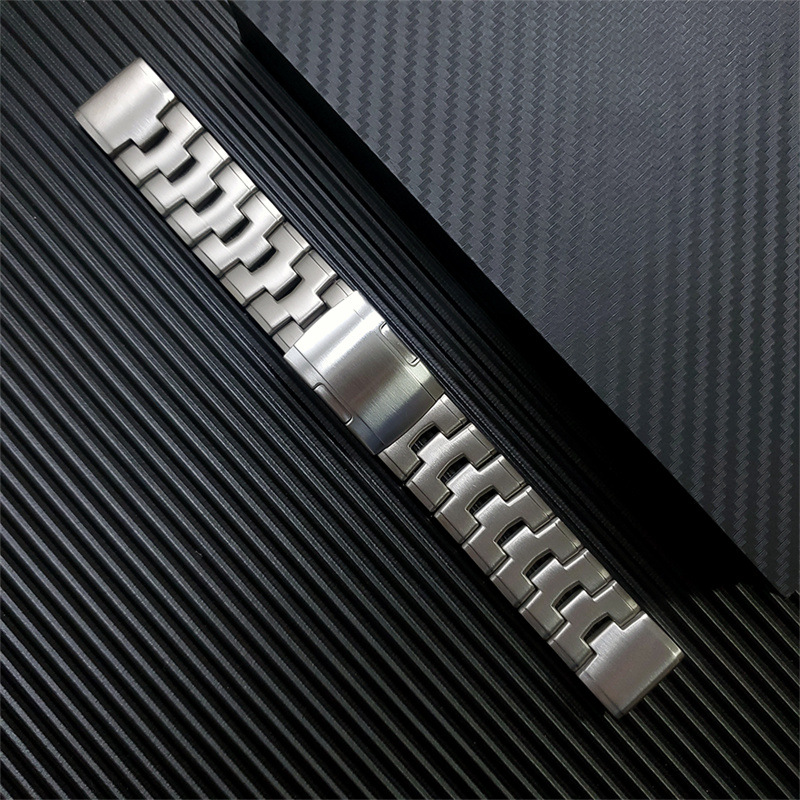 Luxe Titanium Band For Garmin