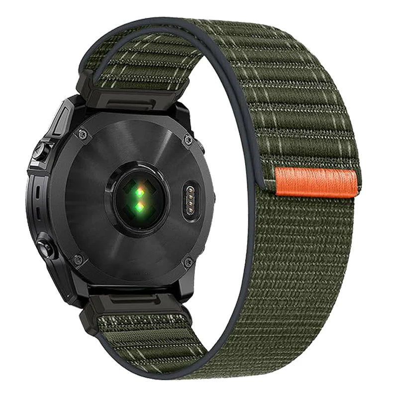 Quick Fit Nylon Sport Band For Garmin Fenix 7X/6X/5X