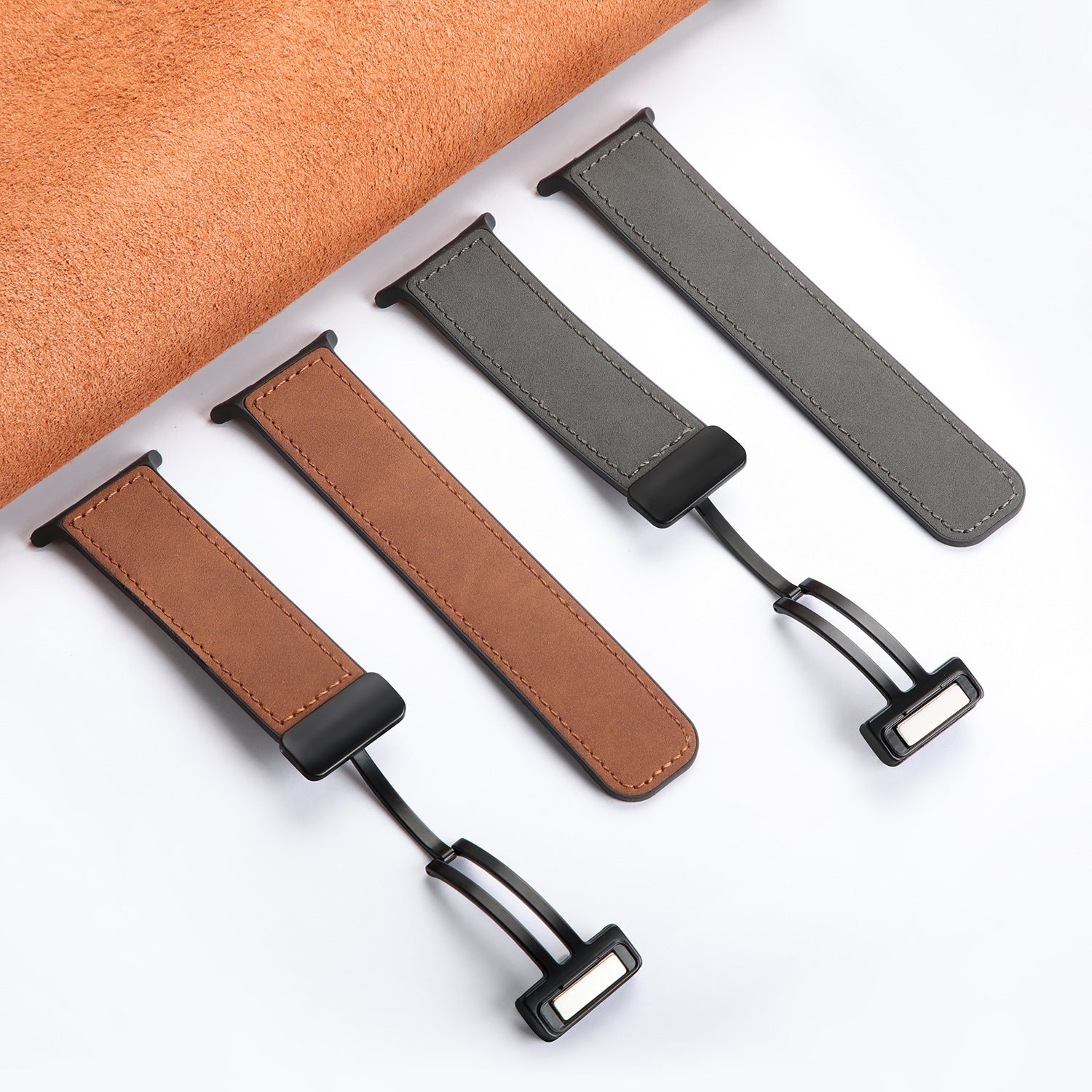 Silicone Magnetic Leather Strap For Samsung Samsung Galaxy Watch