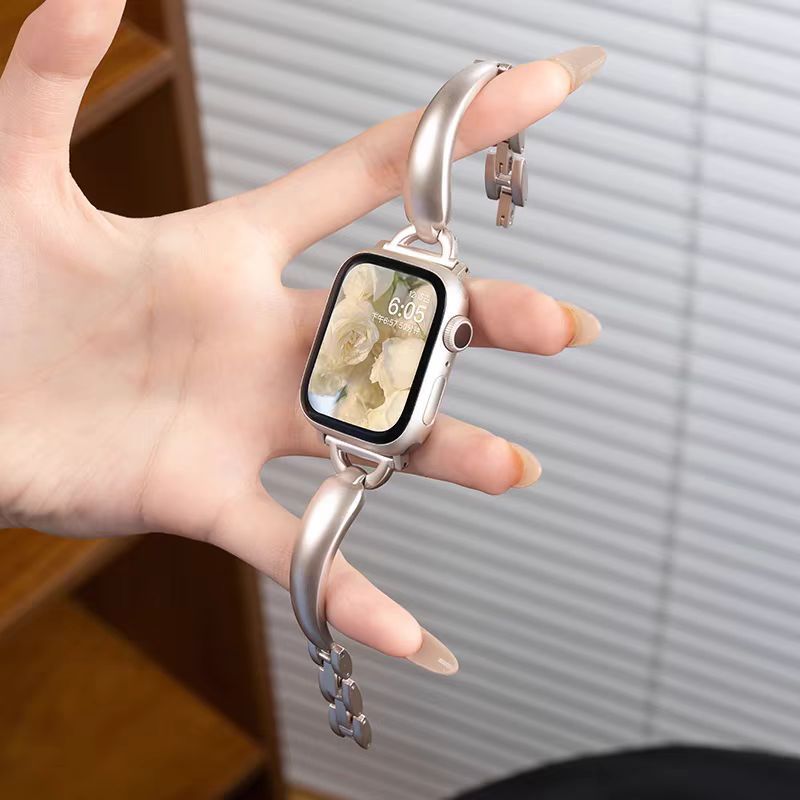 Simple Metal Bracelet For Apple Watch