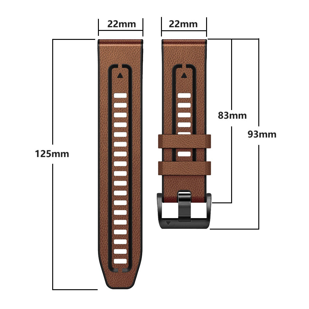 Flexible Composite Strap For Garmin