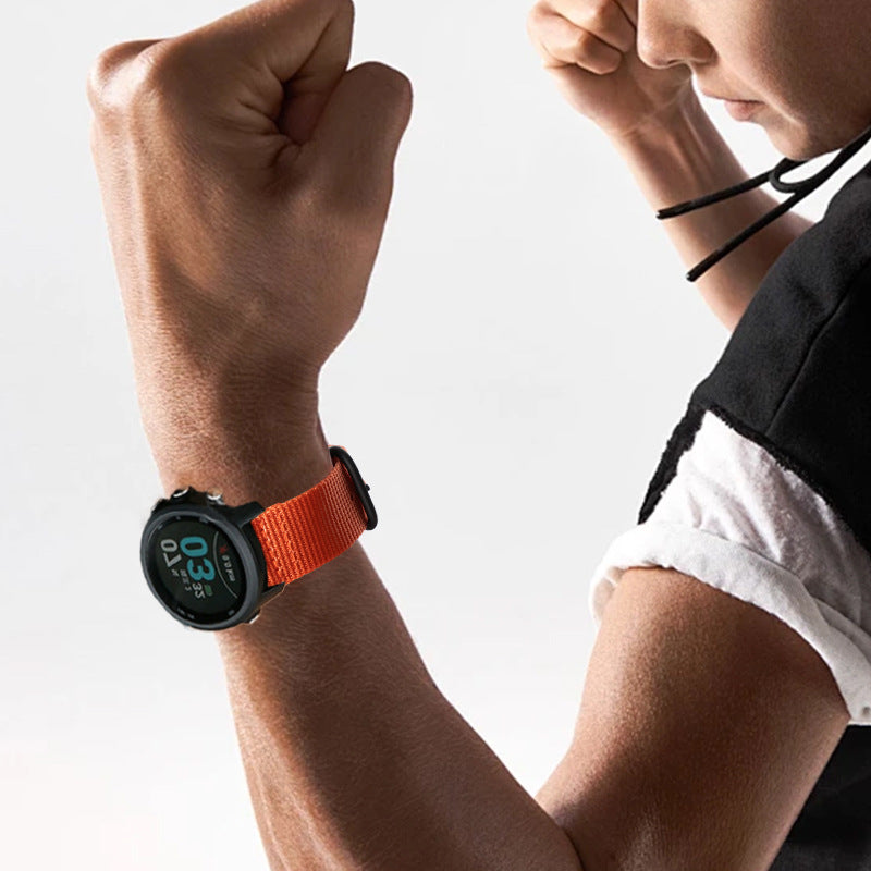 Oval Buckle Design Nylon straps For Venu 3/Venu 2/Forerunner245/255/265