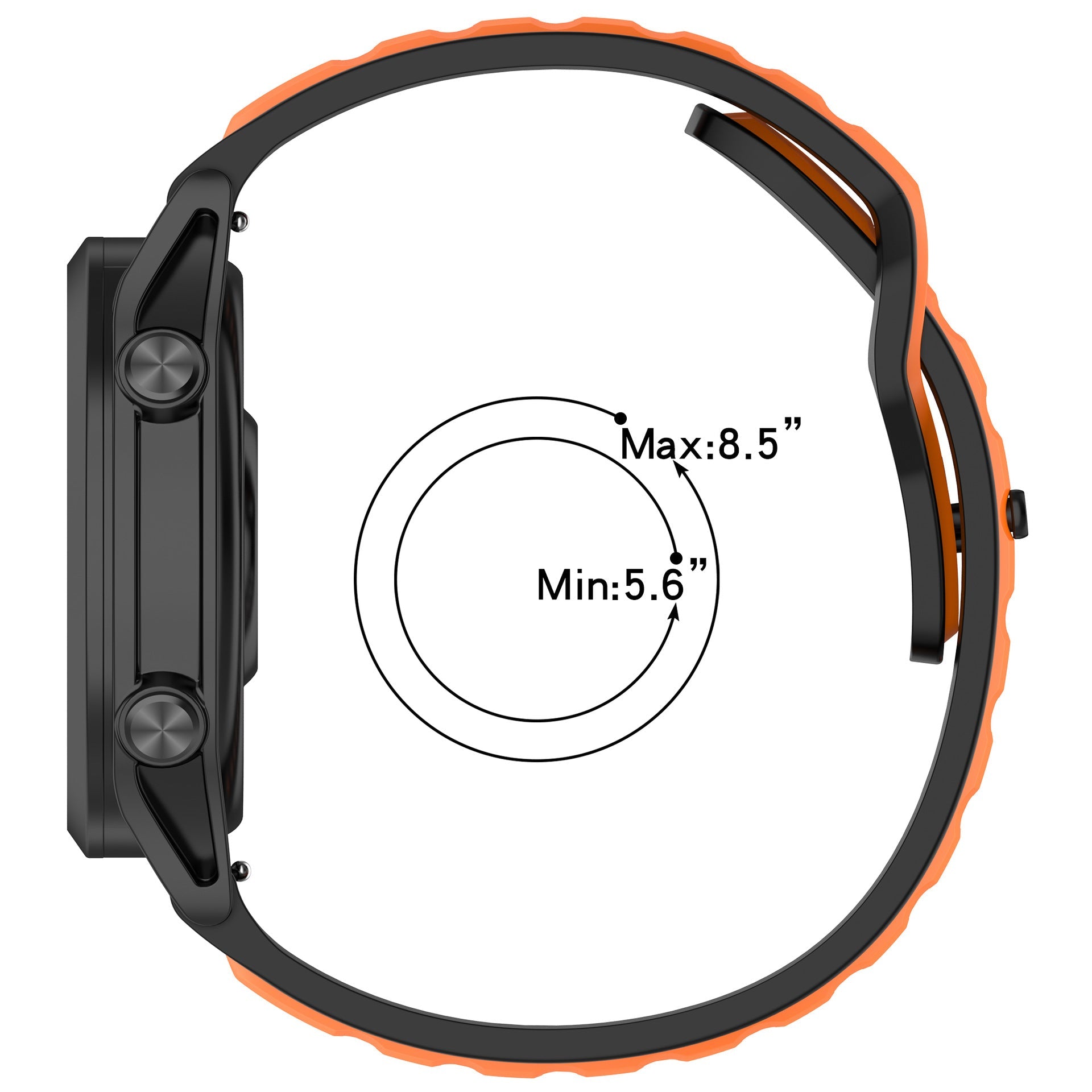 Silicone Band Pro For Garmin Venu3/Venu2/Forerunner255/265