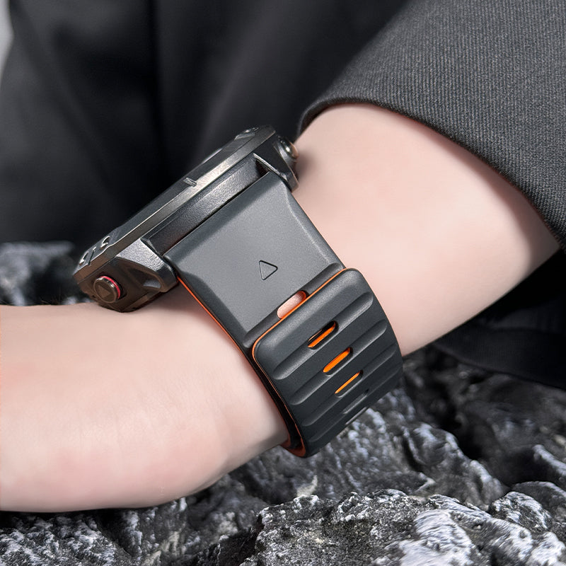 Sport Silicone Strap for Garmin Fenix 8 7X 7 5X 5 6