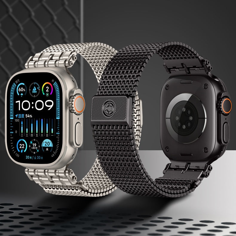 New Pioneer Domino Steel Band For Apple Watch