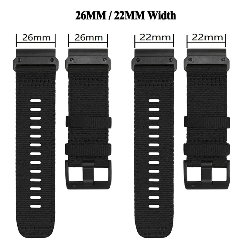 NYLON STRAPFOR GARMIN WATCH