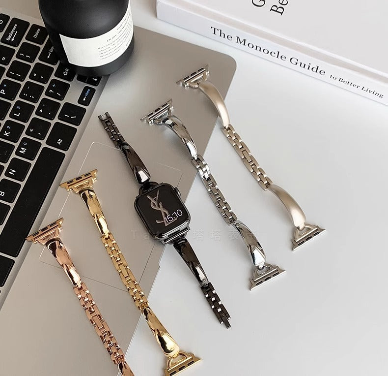 Simple Metal Bracelet For Apple Watch