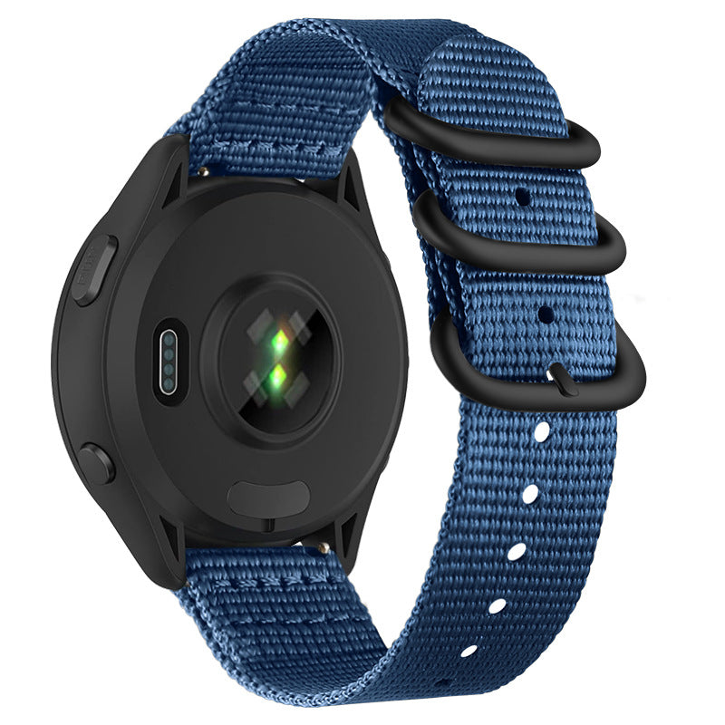 Oval Buckle Design Nylon straps For Venu 3/Venu 2/Forerunner245/255/265