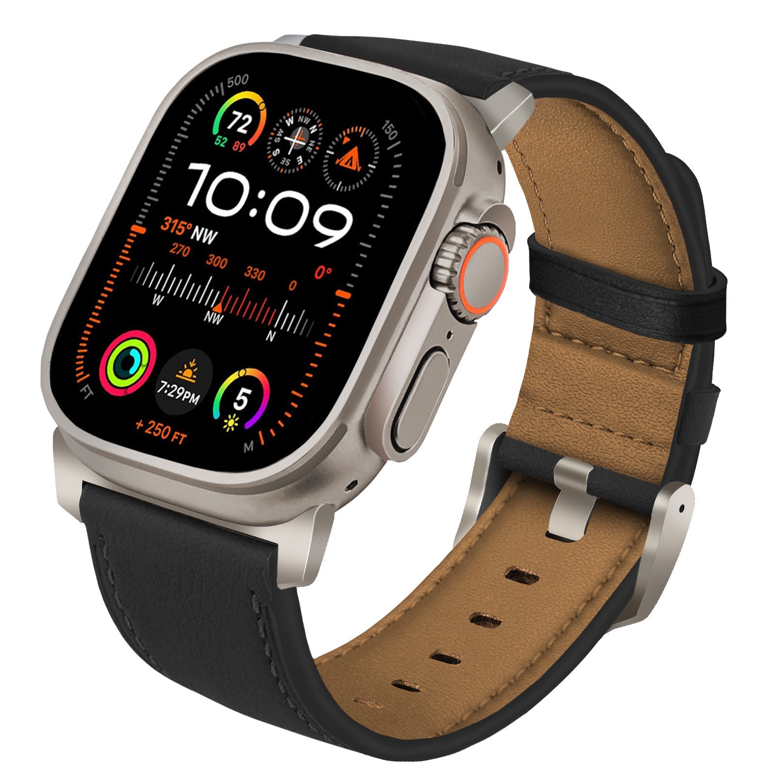 Silk Leather Strap For Apple watch