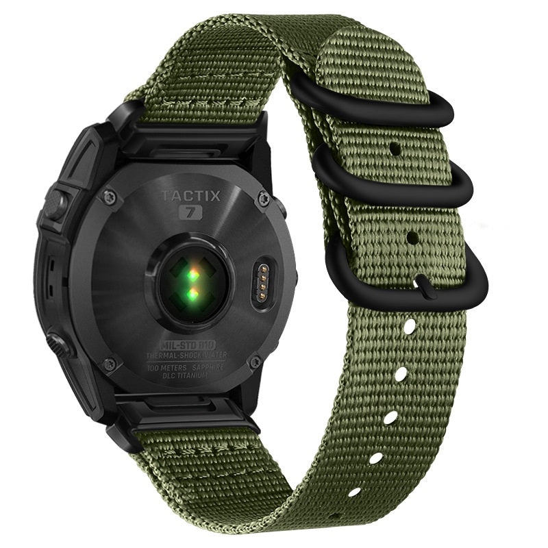 Oval Buckle Design Nylon straps For Garmin