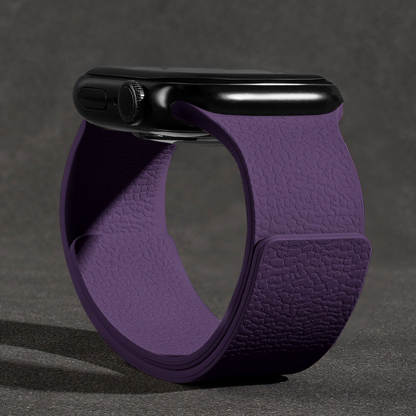 Texture Design-Magnetic Silicone Strap for Apple Watch