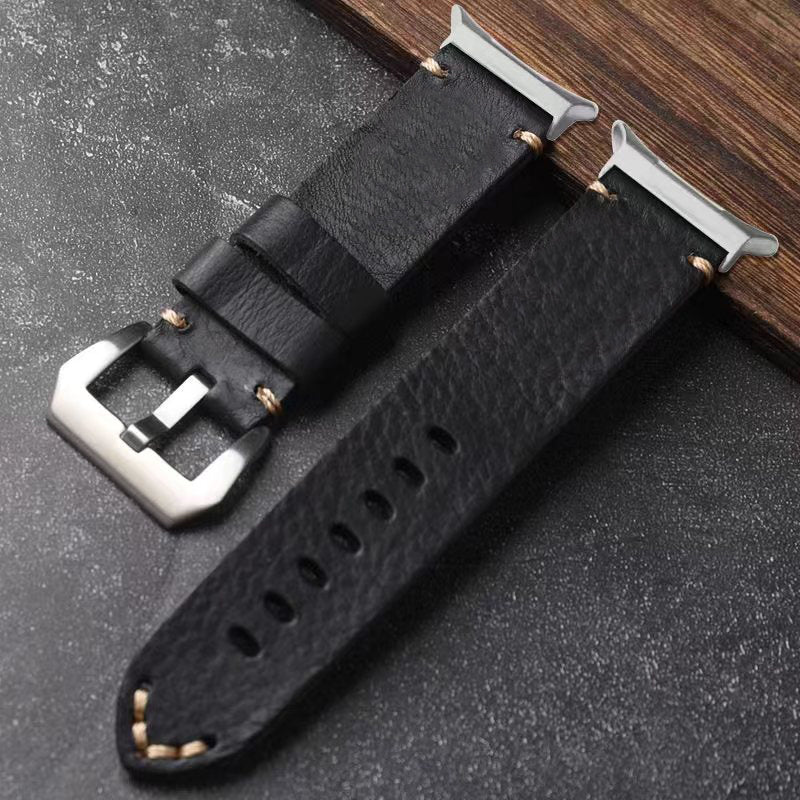 Vintage Leather Band For Samsung Galaxy Watch 8 Classic/Samsung Watch Ultra/ 8 /7/6 /5 Pro/5/4