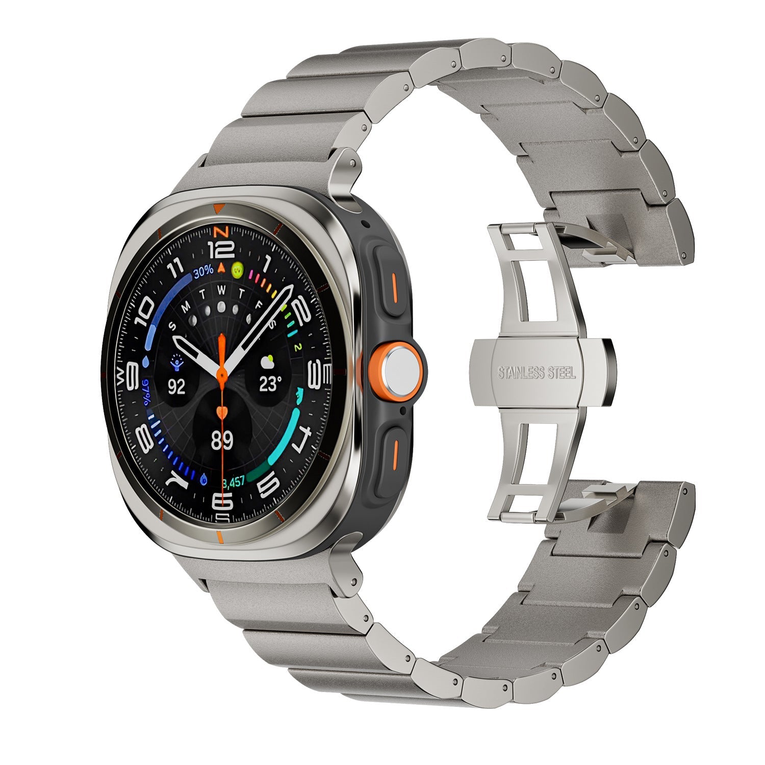 Titanium Band Pro 3.0 For Samsung Galaxy Watch Ultra/ Watch 8 Classic