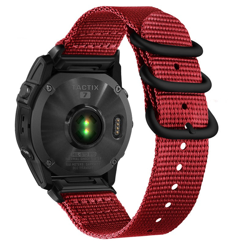 Oval Buckle Design Nylon straps For Garmin