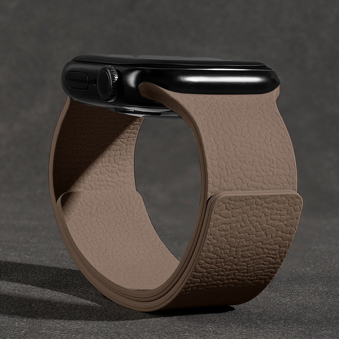 Texture Design-Magnetic Silicone Strap for Apple Watch