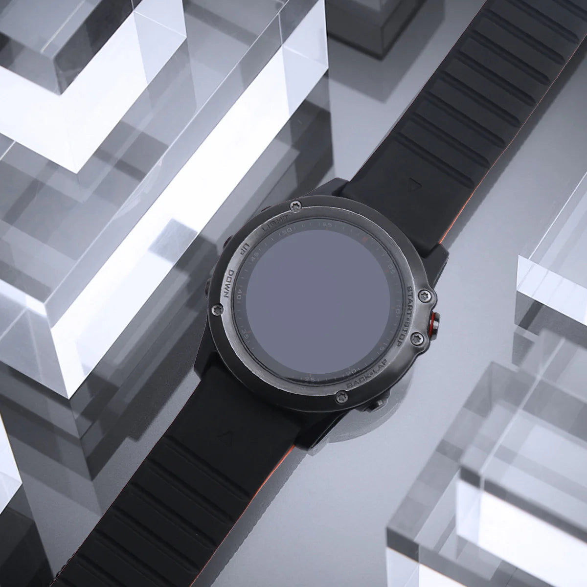 Silicone Magnetic Watch Strap For Garmin Watch