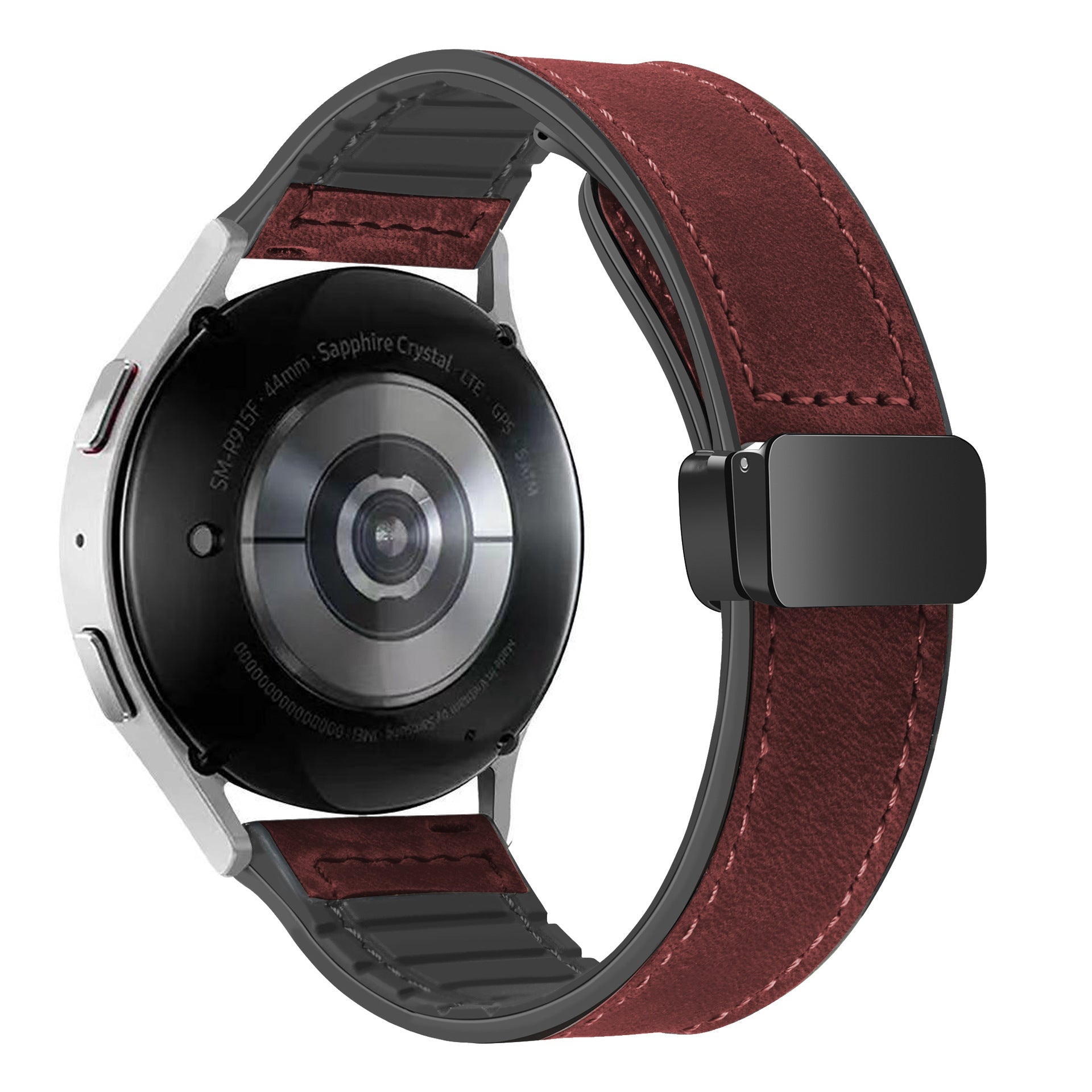 Silicone Magnetic Leather Strap For Samsung Samsung Galaxy Watch