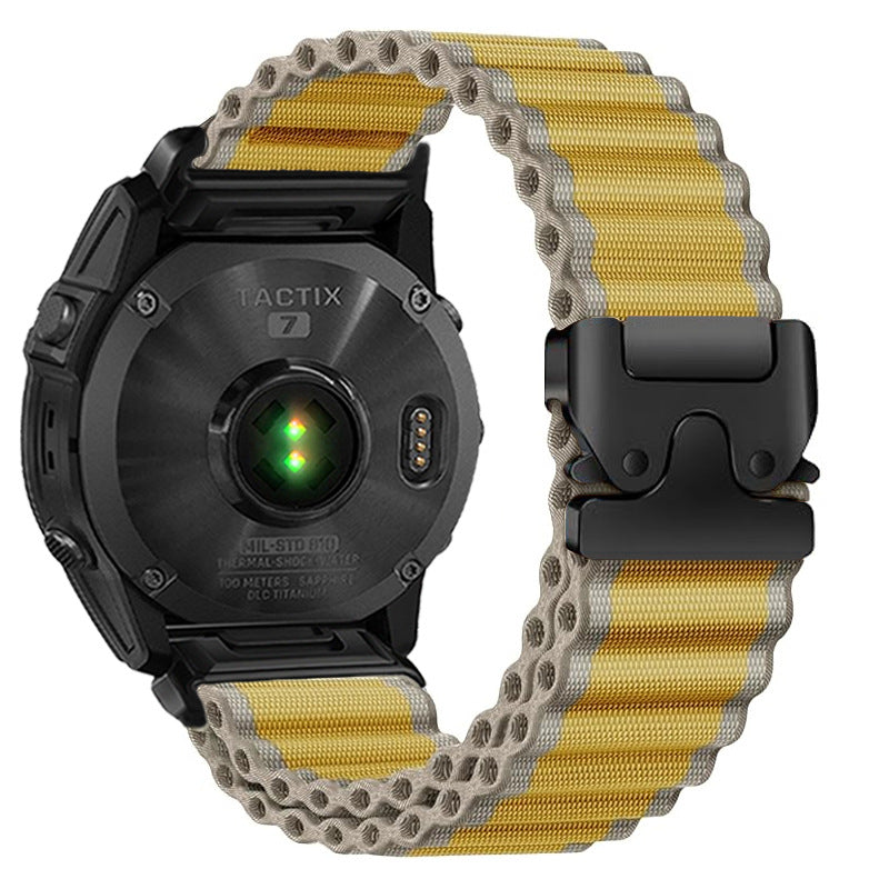 Outdoor Trail Woven Strap For Garmin Watch