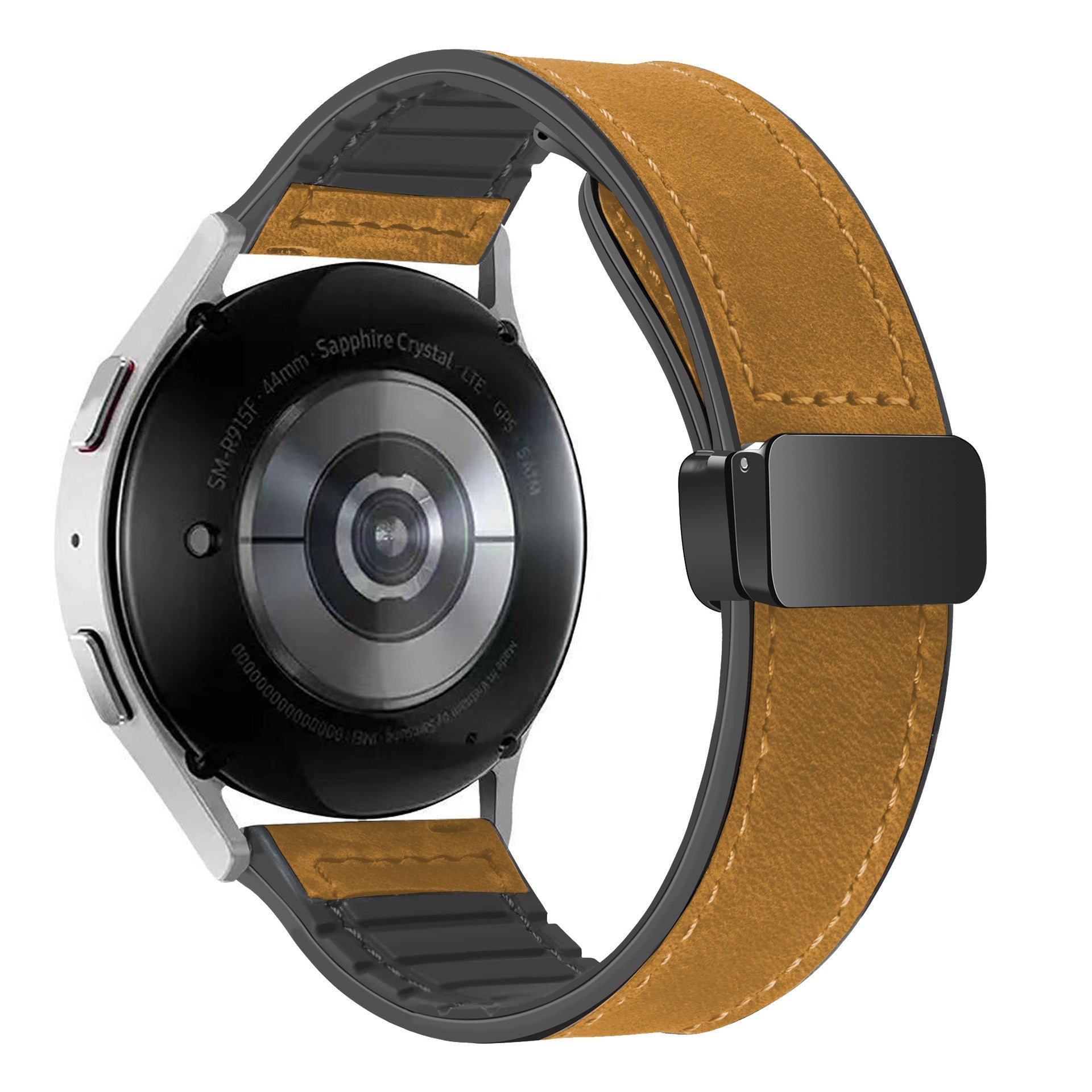 Silicone Magnetic Leather Strap For Samsung Samsung Galaxy Watch