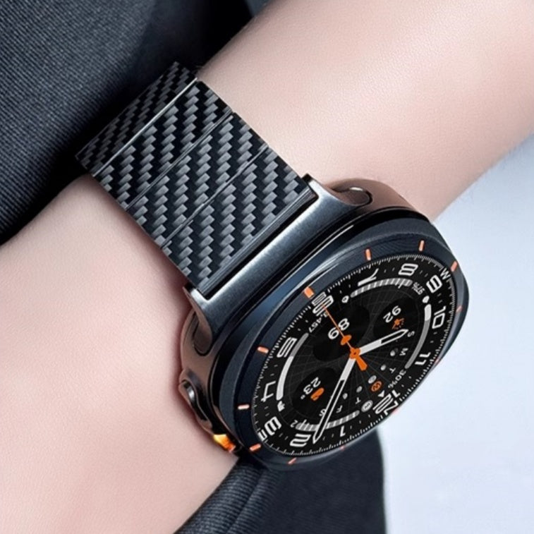 Carbon Fiber Band For Samsung Galaxy Watch Ultra/Watch 8 Classic