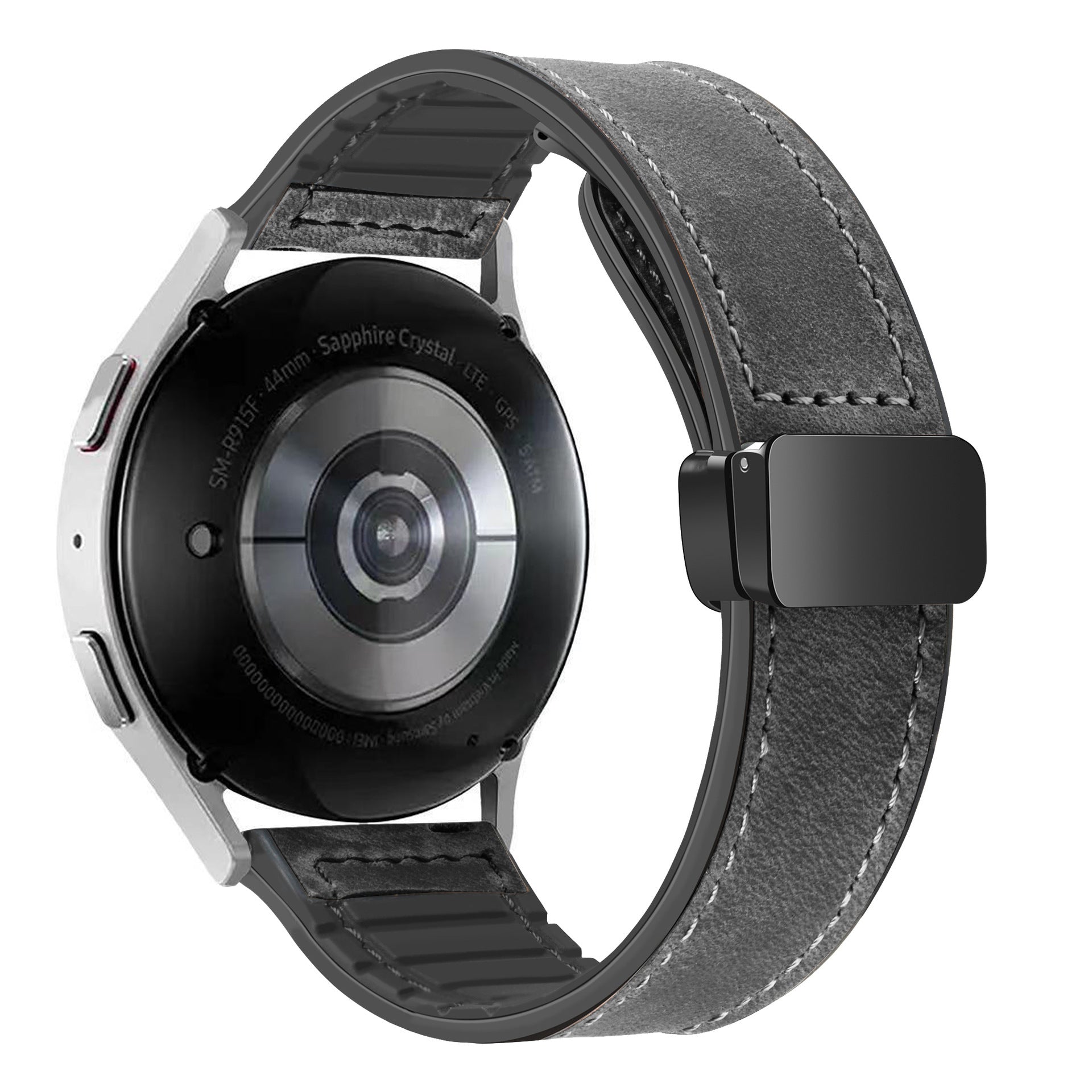 Silicone Magnetic Leather Strap For Samsung Samsung Galaxy Watch
