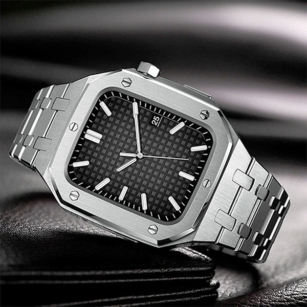 AP Stainless Steel Band Stainless Steel Case Retrofit Kit For Apple Watch