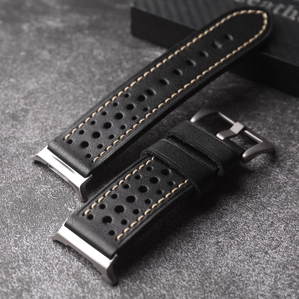 Vintage Racing Watch Band For Samsung Galaxy Watch Ultra/ Galaxy Watch 8 Classic