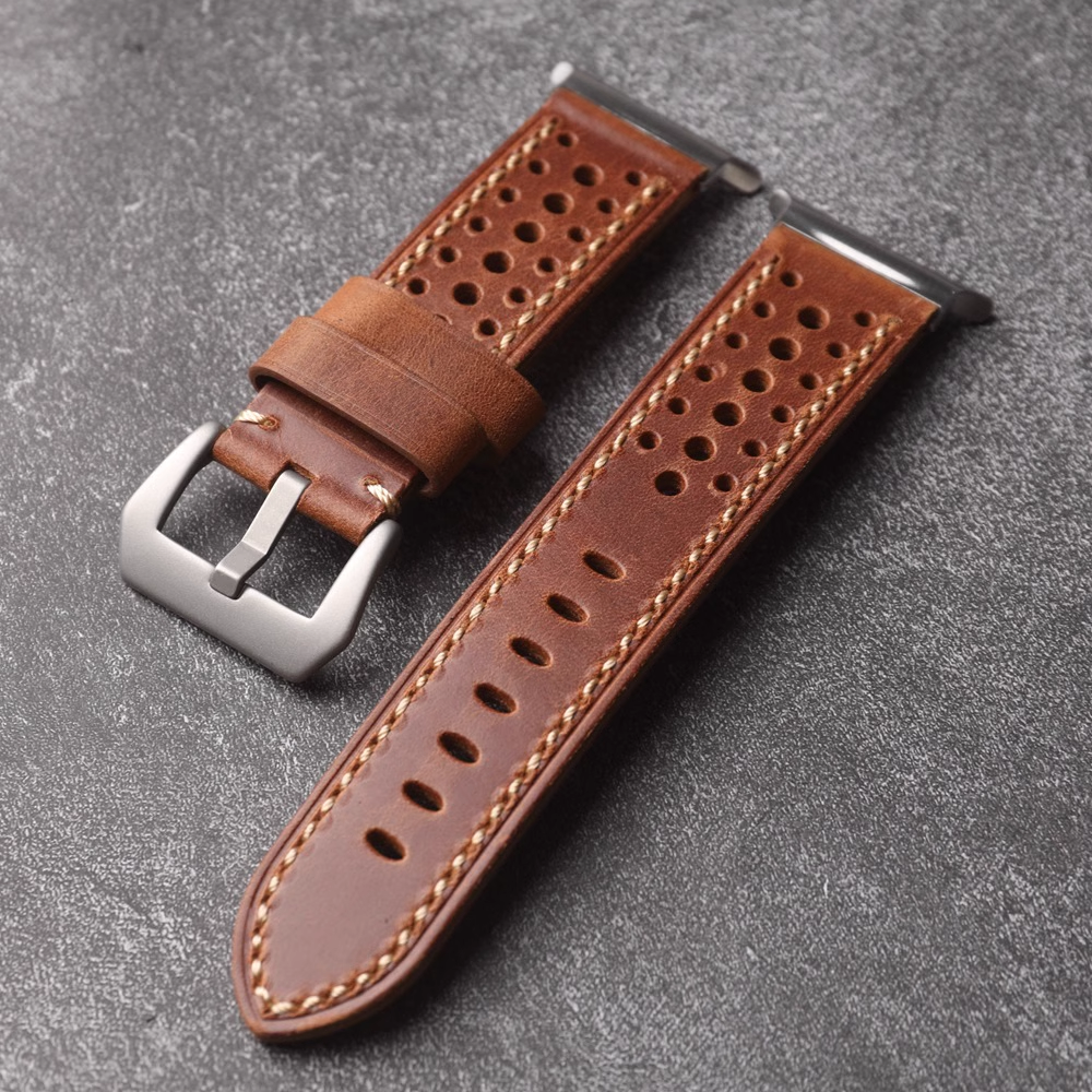 Vintage Racing Watch Band For Samsung Galaxy Watch Ultra/ Galaxy Watch 8 Classic