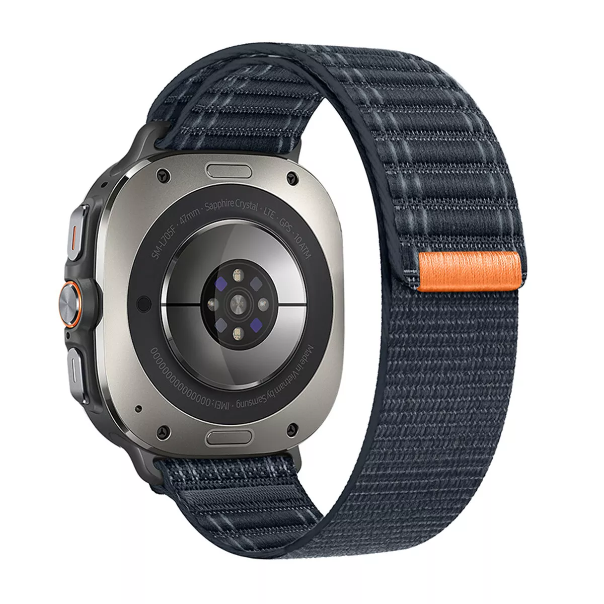 Wave Pattern Nylon Strap For Samsung Galaxy Watch Ultra /7/6/5/5 Pro/4/4Classic