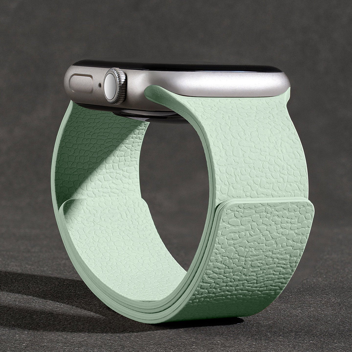 Texture Design-Magnetic Silicone Strap for Apple Watch