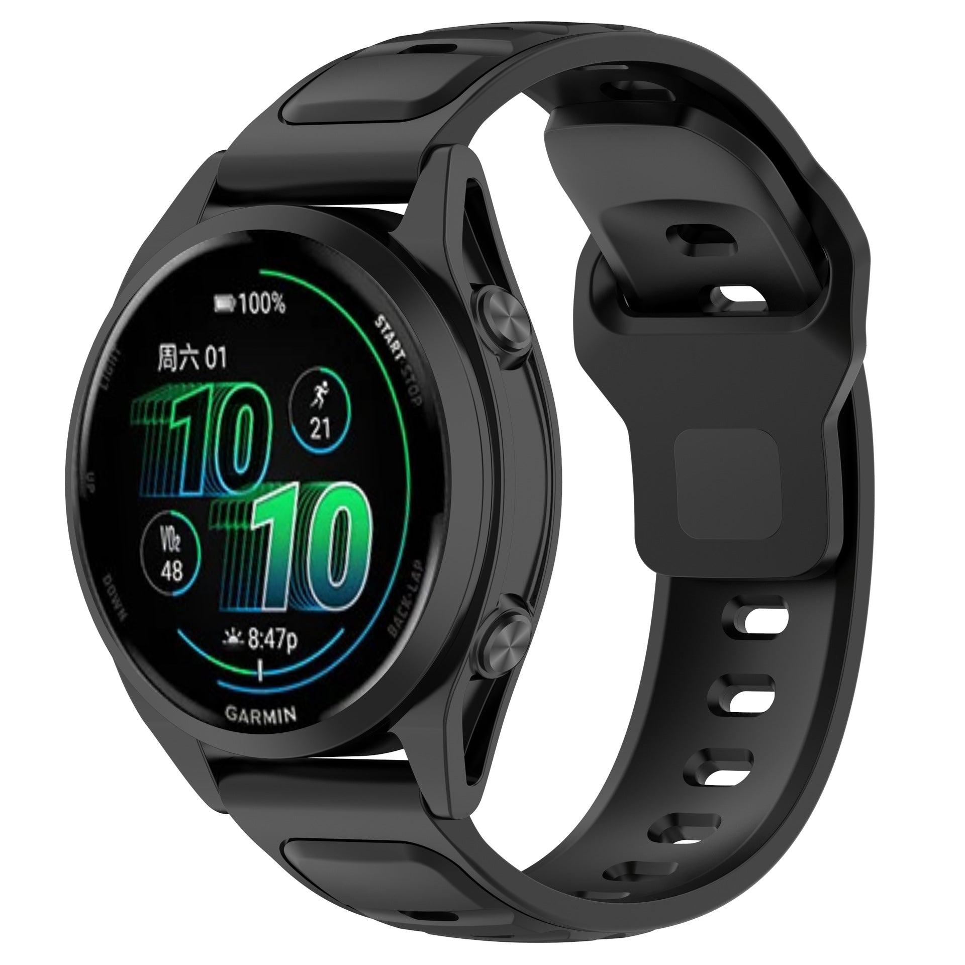Silicone Band Pro For Garmin Venu3/Venu2/Forerunner255/265