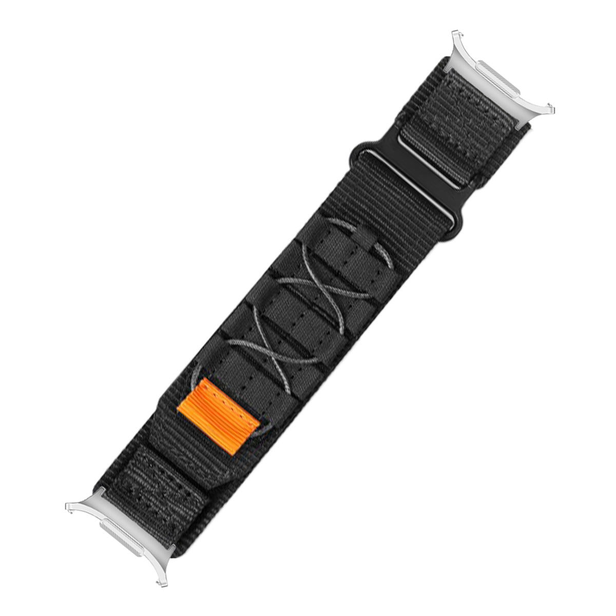 Nylon Canvas Loop Velcro Strap For Samsung Galaxy Watch Ultra/4 5 6 7 Pro