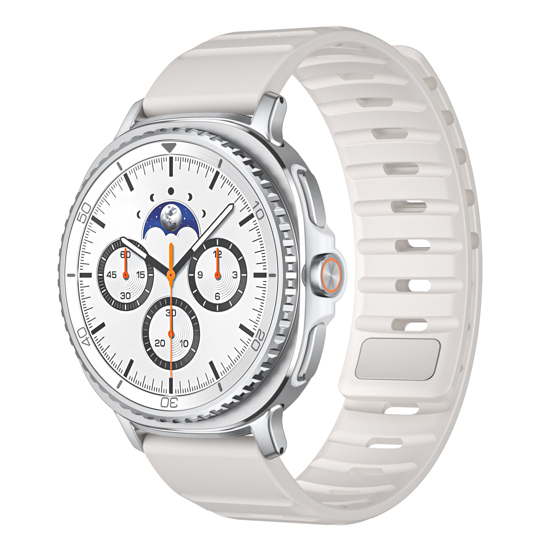 Sport Silicone Magnetic Buckle Watch Strap for Samsung Galaxy Watch 7 Ultra