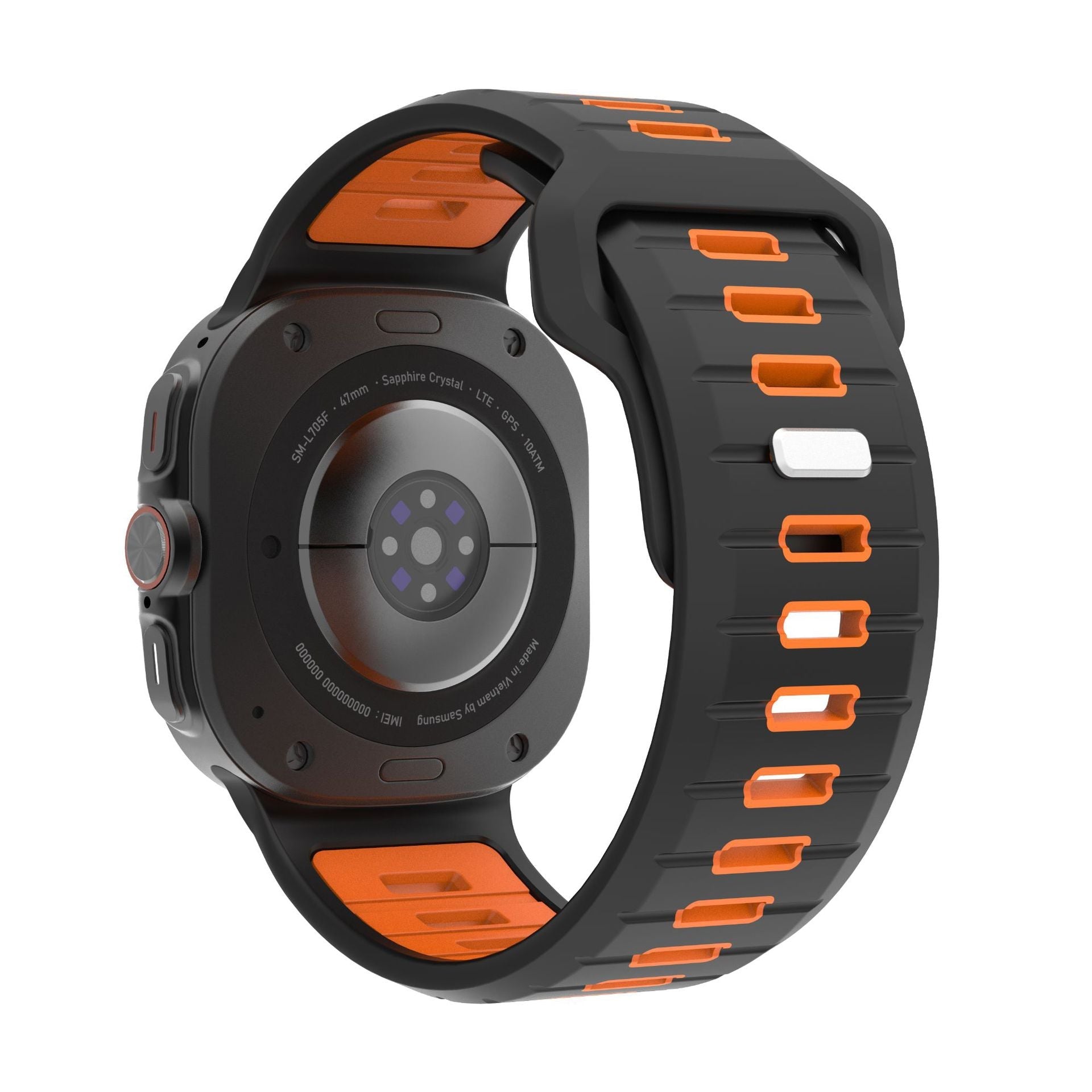 Silicone Sport Wrist Band Strap for Samsung Galaxy Galaxy Watch Ultra 47mm