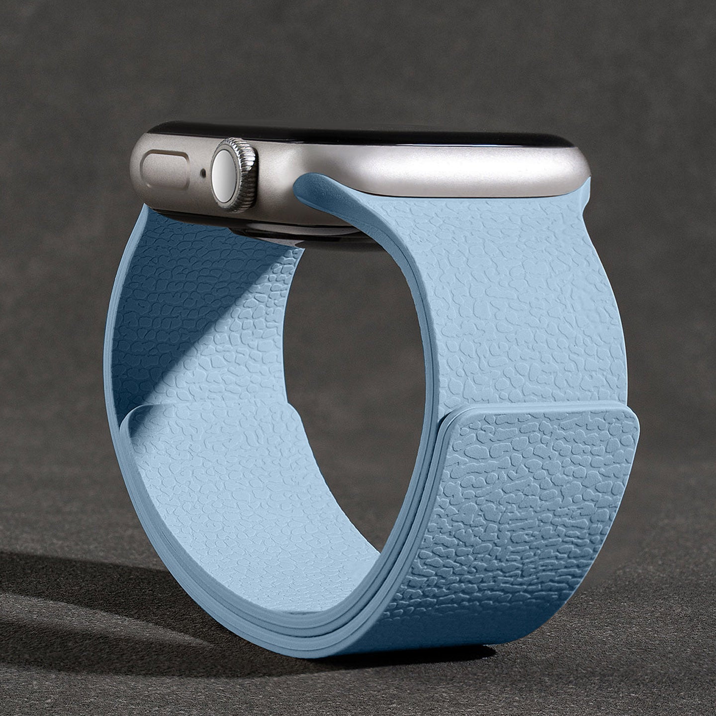 Texture Design-Magnetic Silicone Strap for Apple Watch