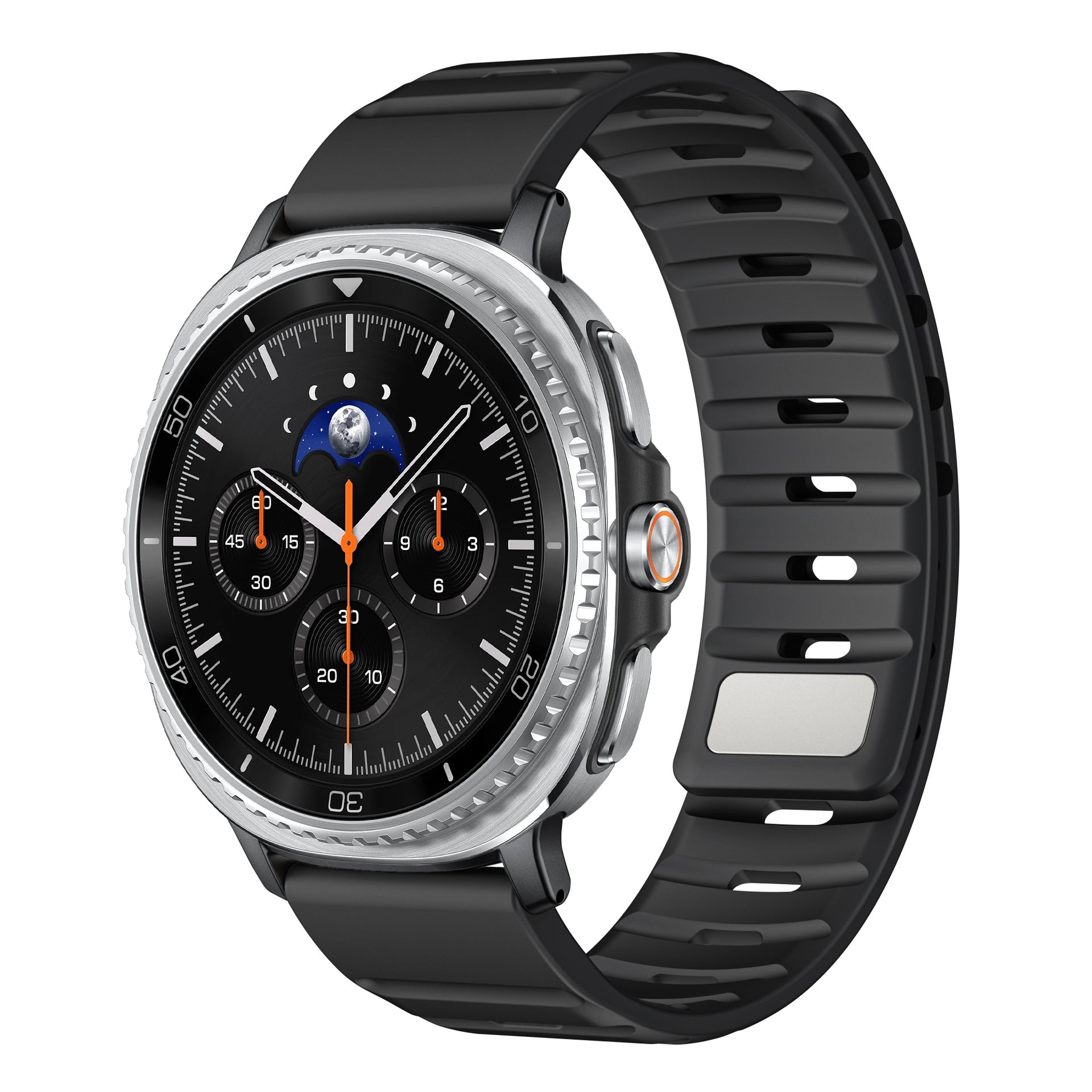Sport Silicone Magnetic Buckle Watch Strap for Samsung Galaxy Watch 7 Ultra