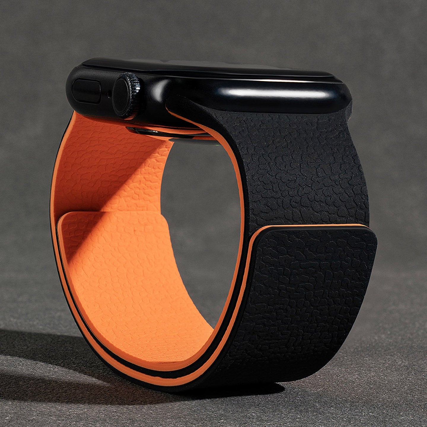 Texture Design-Magnetic Silicone Strap for Apple Watch