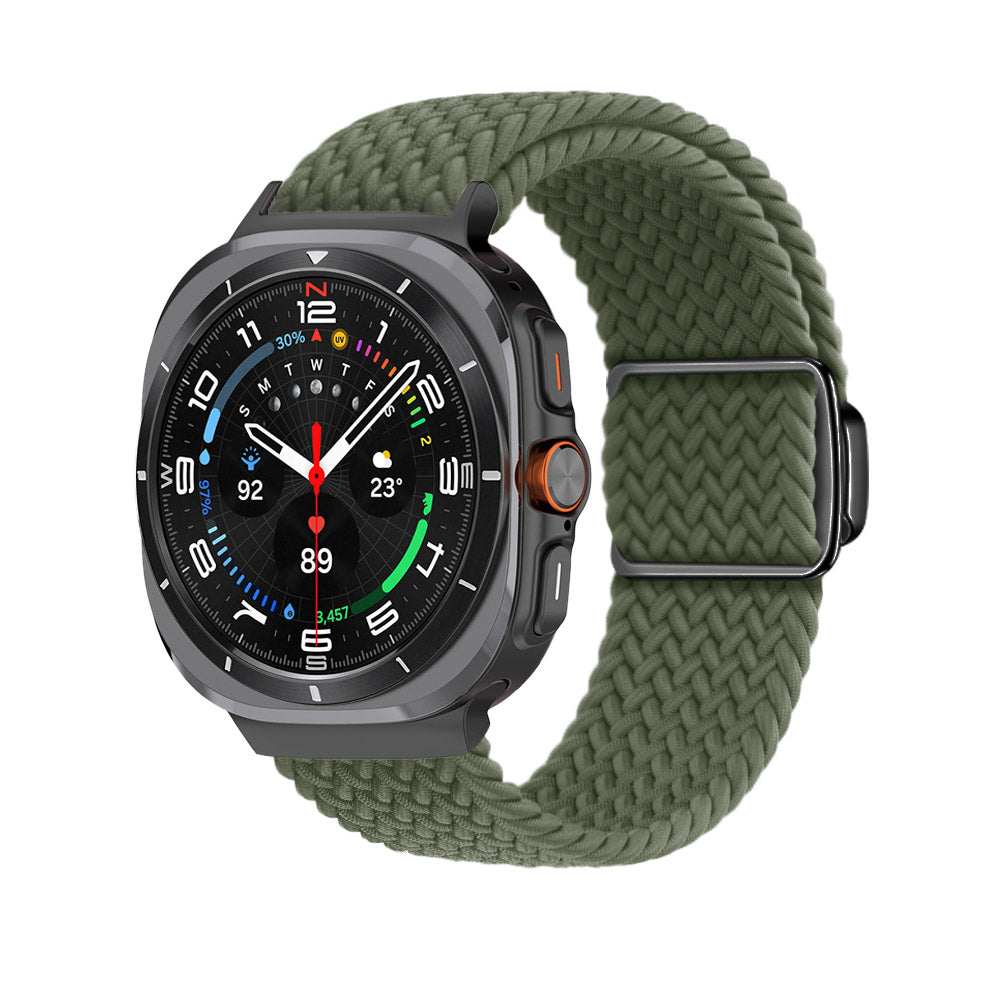 Magnetic Buckle Woven Nylon Strap For Samsung Galaxy Watch