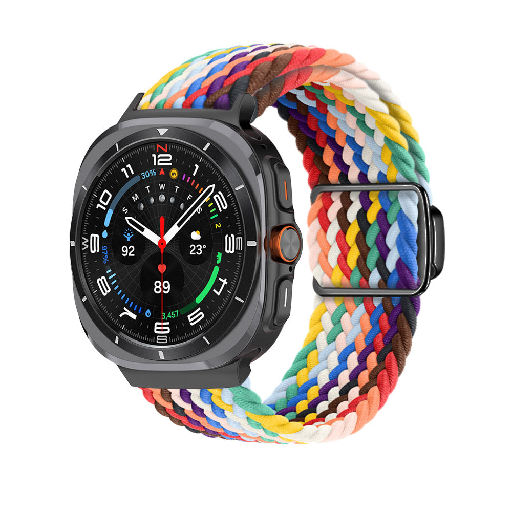 Magnetic Buckle Woven Nylon Strap For Samsung Galaxy Watch