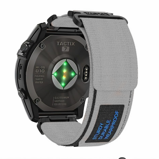 Nylon Canvas Loop Velcro Strap For Garmin