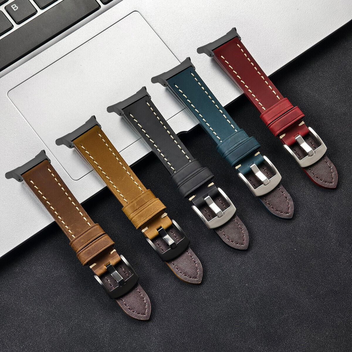 Classic Leather Strap Band For Samsung Watch Ultra 47mm